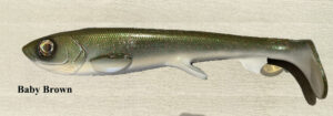 Wolfcreek Monster Shad - Baby Brown