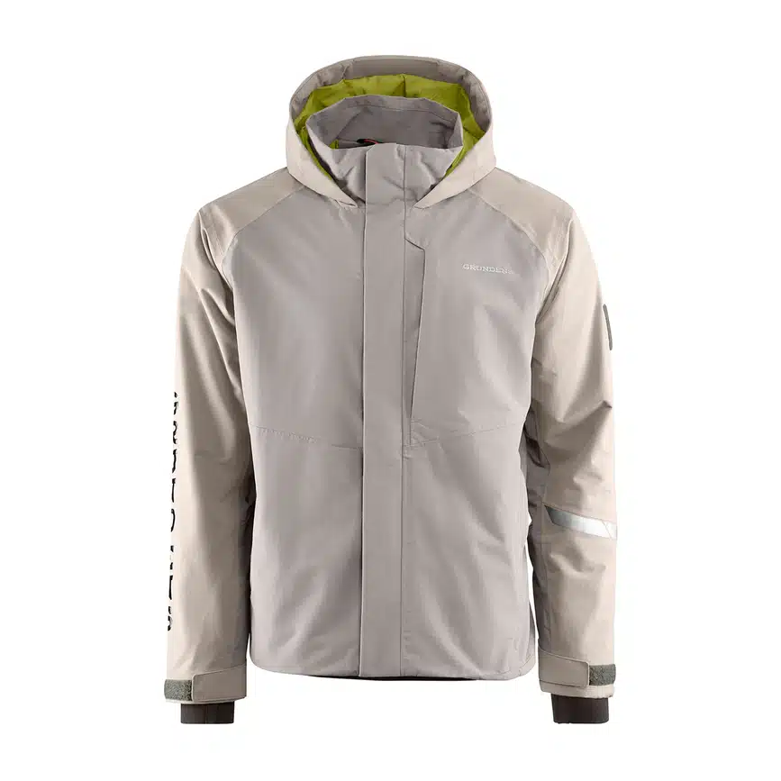 Grundéns Transmit X Jacket & Bibs Komplett fiskeset. Squall Grey/anchor - Image 3