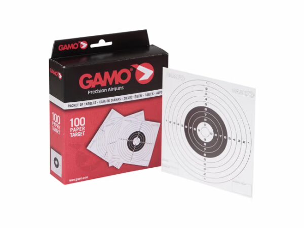Gamo Packet of 100 Targets 14x14 cm