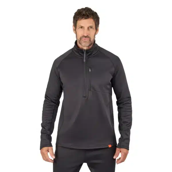 Grundéns Grundies Thermal 1/2 Zip Black - Image 2