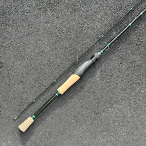 Wolfcreek Damn You Rod 2.0 - Perch & Bass Series - 7’6'' Spinning, 5-25g, Split Handle, 2pc